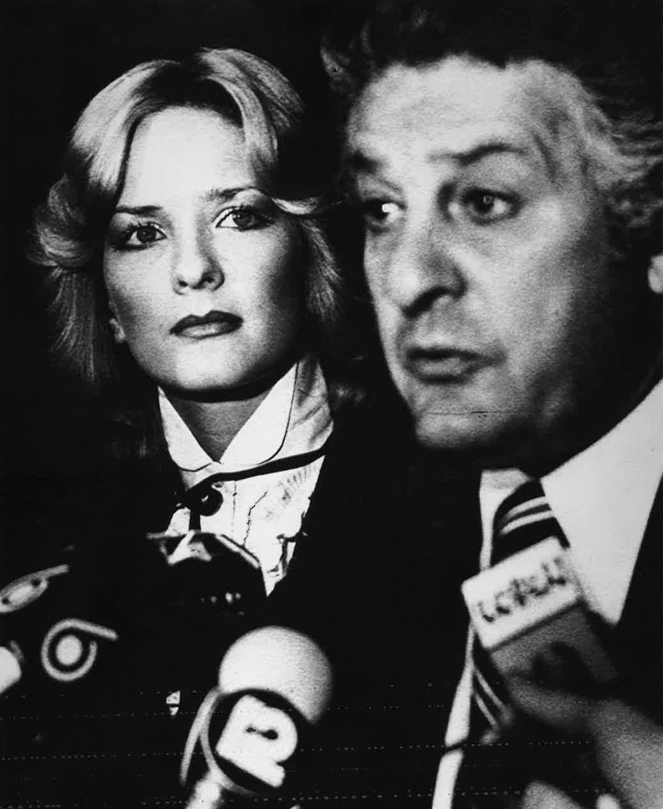 Talking to reporters